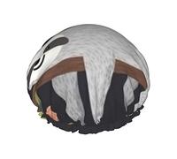 Segui i tuoi sogni Cuffia da a con stampa bradipo per donna Cuffia da a riutilizzabile in tessuto a doppio strato Cuffia per capelli da ragazza