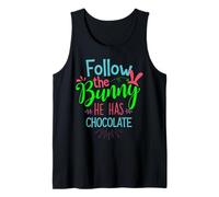 Segui Il Coniglietto Che ha Il Cioccolato Canotta