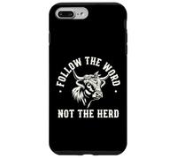 Segui la parola non mandria Highland Cow Spirit Custodia per iPhone 7 Plus/8 Plus