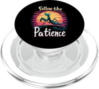 Segui la pazienza che prega Mantide Tramonto Vibes PopSockets PopGrip per MagSafe