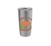 Seguimi al Camel Races Camel Bicchiere termico in acciaio inox doppia parete