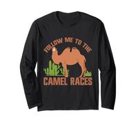 Seguimi al Camel Races Camel Maglia a Manica