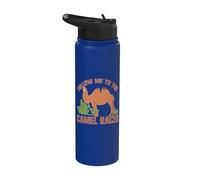 Seguimi al Camel Races Camel Stainless Steel Insulated Water Bottle