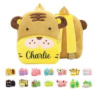 Seguire Zaini Personalizzati per Bambini,Zainetto Bambino Personalizzato con Nome Ricamato,Zaino Unisex per Ragazze e Ragazzi,Regalo per l'ingresso a Scuola, 15 Stili di Sacchi Scuola per Animali#6