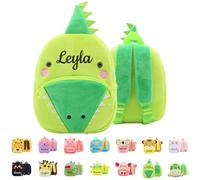 Seguire Zaini Personalizzati per Bambini,Zainetto Bambino Personalizzato con Nome Ricamato,Zaino Unisex per Ragazze e Ragazzi,Regalo per l'ingresso a Scuola, 15 Stili di Sacchi Scuola per Animali#4