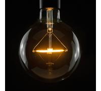 Segula Lampada LED in vetro E27 3W 2.200K dimmerabile chiaro Segula