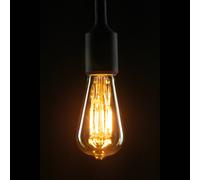 Segula Lampadina LED E27 ST64 5W 2200K oro/argento dimmerabile Segula