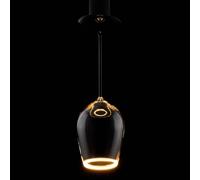 Segula Lampadina LED galleggiante Red Wine nero, E27 5 W 922 Segula