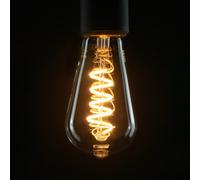 SEGULA lampadina LED rustica Curved E27 6W 1.900K Segula
