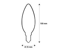 SEGULA LED Elegant Line E14 3W Candela 2.700 K Filamento dimmerabile Segula