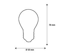SEGULA LED Elegant Line E27 3W Golfball 2.700 K Filamento dimmerabile Segula