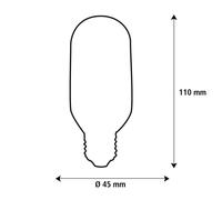 Segula LED Fire Flame Line E27 0,6W Tubo fumo 1800K Decorativo Segula