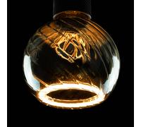 SEGULA LED floating globe G125 E27 6W twist fumè Segula