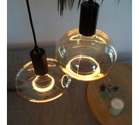 SEGULA LED Floating Oval E27 4,5W dimming fumè Segula