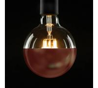 SEGULA LED globe E27 6,5W 927 dicroica rame 55492