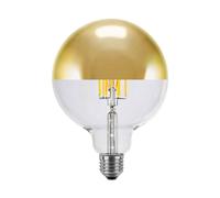 Segula Vintage lampada LED con testa specchiata G125 E27, 2700 K, 6,5 W, 55491, G125 Vintage []