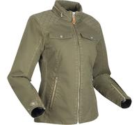 Segura Bahia Giacca tessile moto da donna, Kaki, Taglia 46