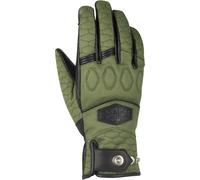 Segura Bahia impermeabile Guanti da moto da donna, Nero/Khaki, Taglia 7 (L)