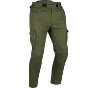 Segura Bora Pantaloni tessili da moto, verde-marrone, taglia 4XL per maschi