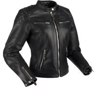Segura Curtis Giacca in pelle da moto da donna, nero, Taglia 42