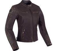 Segura Devon, giacca di pelle donna T0 male Marrone Scuro/Verde Scuro