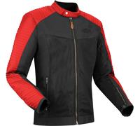 Segura Dikinson Giacca tessile da moto, nero/rosso, Taglia XXL