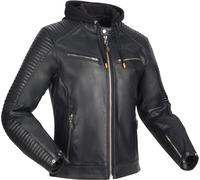 Giubbotto in pelle da moto Segura Dorian 2 Noir L