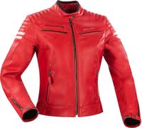 Segura Funky, giacca di pelle donna T1 male Rosso/Bianco