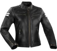 Segura Funky, giacca di pelle donna T5 male Nero/Bianco