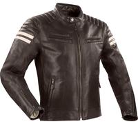Segura Funky, giacca di pelle M male Marrone/Beige