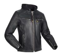 Giubbotto in pelle da moto Segura Dorian 2 Noir L