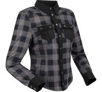 Segura Jovan Camicia moto da donna, nero/grigio, Taglia 44