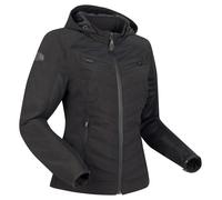 Segura Natcho Vented Softshell Mesh Giacca tessile moto da donna, nero/grigio, Taglia 42