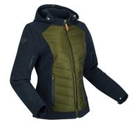 §Giacca Moto Donna Segura Natcho 2 Nero-Kaki§