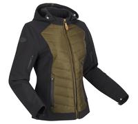 SEGURA Natcho 2 donna moto Giacca softshell nero, taglia 40