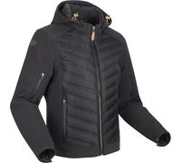 Segura Natcho 2 Giacca tessile da moto, nero/giallo, Taglia 3XL