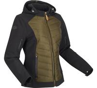 §Giacca Moto Donna Segura Natcho 2 Nero-Kaki§