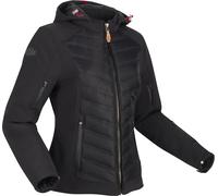 Segura Natcho 2 Giacca tessile moto da donna, nero/rosso, Taglia 36