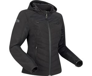 Segura Natcho Vented Softshell Mesh Giacca tessile moto da donna, nero/grigio, Taglia 44