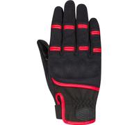 Segura Palmer Guanti da moto da donna, nero-rosso, taglia 2XL per donne