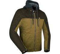 Segura Presto impermeabile Moto Tessile Giacca, marrone/sabbia, Taglia S