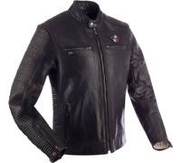 Segura Riverton Giacca di pelle da moto, nero, Taglia XL