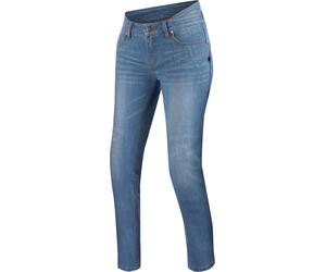 Segura Rosco Jeans da moto da donna, blu, taglia L per donne