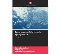 Segurança radiológica da água potável: Avaliação e gestão