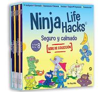 Seguro y calmado SERIE DE COLECCIÓN, libros 25-32: El Ninja Gracioso, El Ninja Paciente, El Ninja Organizado, La Ninja de la Comunicación, El Ninja ... La Ninja Segura (Spanish Edition)