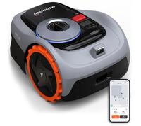 Segway Navimow i105E Robot Tagliaerba Senza Filo Perimetrale, RTK+Vision con Pianificazione Percorso, Auto-Mappatura, Evita Ostacoli Automaticamente, Silenzioso Robot Rasaerba da Giardino, Max. 600 m²