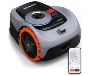 Segway Navimow i105E Robot Tagliaerba Senza Filo Perimetrale, RTK+Vision con Pianificazione Percorso, Auto-Mappatura, Evita Ostacoli Automaticamente, Silenzioso Robot Rasaerba da Giardino, Max. 600 m²