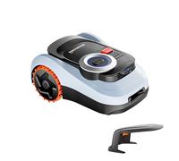 Segway Navimow i215 LiDAR Robot Tagliaerba Senza Filo Perimetrale Kit con Garage M, Sistema LiDAR e Sistema a Doppia Visione, Mappatura Automatica, Ruote Fuoristrada, 1500 m² (Spedito separatamente)