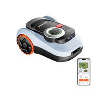 Segway Navimow i220 LiDAR Robot Tagliaerba Senza Filo Perimetrale per 2000m², Ruote Fuoristrada per Pendenze del 45%, Sistema LiDAR e Sistema a Doppia Visione, Mappatura Automatica con 1 Tocco