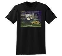 SEGY8876S John Denver T Shirt all of My Memories Vinyl CD Cover Black L